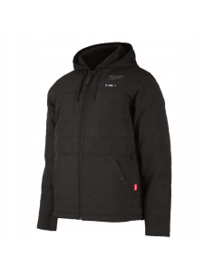 Podgrzewana kurtka pikowana - czarna XL M12 HPJBL2-0