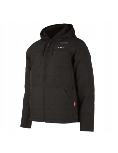 Podgrzewana kurtka pikowana - czarna XL M12...