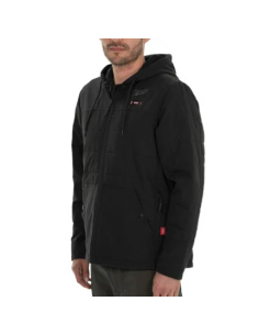 Podgrzewana kurtka pikowana - czarna L M12 HPJBL2-0 2