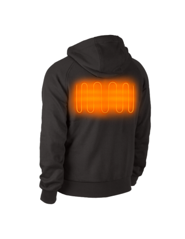 Podgrzewana bluza - czarna M12 HHBL4-0 (XL)