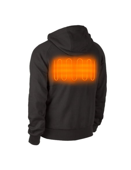 Podgrzewana bluza - czarna M12 HHBL4-0 (XL)