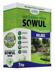Mieszanka traw RELAKS 1 kg, Sowul & Sowul
