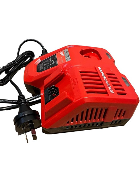 Szybka ładowarka ładuje wszystkie akumulatory M18, M14 i M12 Li-ion, M12-18FC  Milwaukee