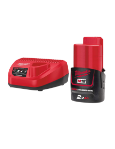 Zestaw Powerpack ładowarka + akumulator 2.0Ah, M12NRG-201