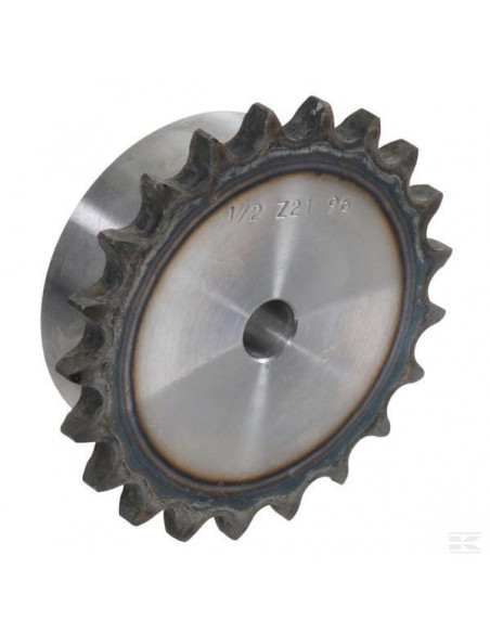Koło łańcuchowe pojedyncze hartowane 21 zębów 1/2" łańcuch 08 B-1 Kramp SE1221GH