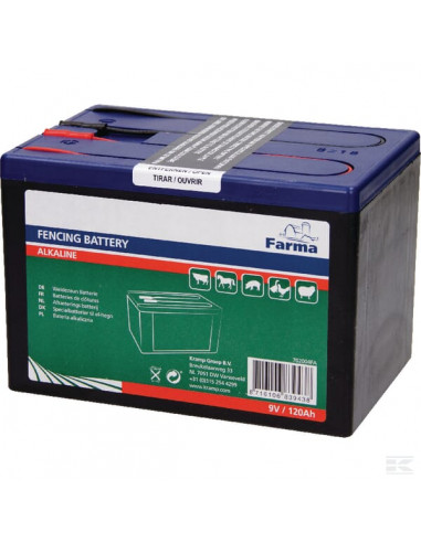 Bateria alkaliczna, 9V 120Ah 702004FA