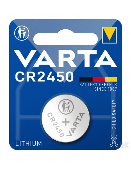 Bateria litowa guzikowa CR 2450 3V Varta VT6450