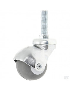 Koło skrętne gumowe Ø 40x35 mm, stalowy trzpień mocujący...