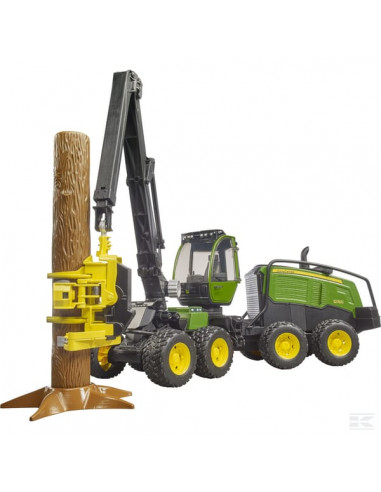 Kombajn zrębowy John Deere 1270G z drzewem U02135