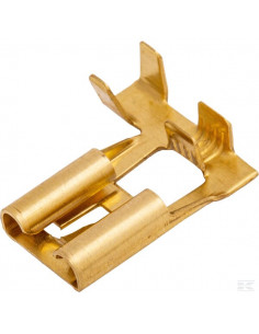 Końcówka przewodu płaska nasadkowa, żeńska, 0.5-1.5 mm²...