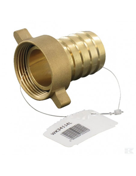 Końcówka węża gwint wew. mosiądz Geka, 1-1/4" x 1-1/4" WK34114L