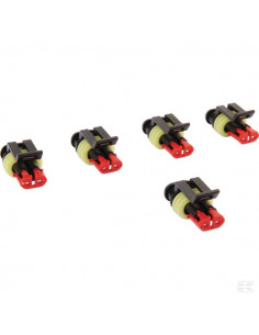 Obudowa gniazda kostki 2-pin żeńska LA89006KR