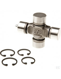 Krzyżak wału, Ø 22x61.4 mm / Ø 23.7x75.7 mm, 20 gopart...