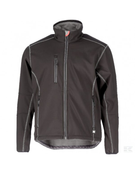 Kurtka Softshell, czarny-szary, roz. L, Kramp Original, Kramp KW118003089054
