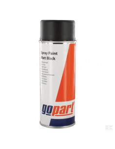 Lakier gopart, czarny mat 400 ml 919004GP