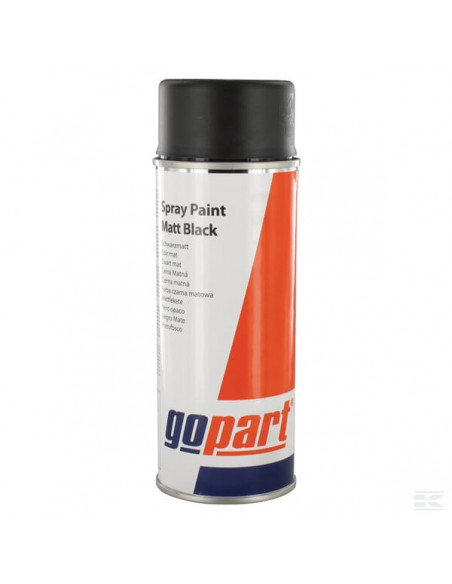 Lakier gopart, czarny mat 400 ml 919004GP
