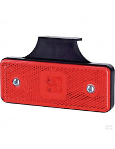 Lampa obrysowa LED, 0.4/0.7W prostokątna, 12/24V...