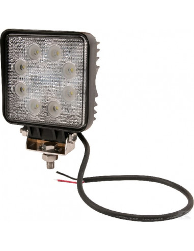 Lampa robocza LED, kwadratowa, 24W 1920 lm 10/30V światło rozproszone 8 LED gopart LA15025