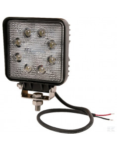 Lampa robocza LED, kwadratowa, 24W 1920 lm 10/30V światło...