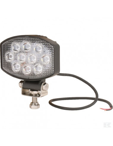 Lampa robocza LED, owalna, 15W 1900 lm 10/30V światło rozproszone 10 LED Kramp LA10020