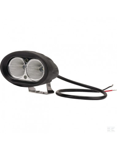 Lampa robocza LED, owalna, 20W 1800 lm 10/30V światło rozproszone 2 LED gopart LA15005