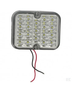 Lampa wsteczna LED, 3W, kwadratowa, 12V, 100 x 80.7 x 30...