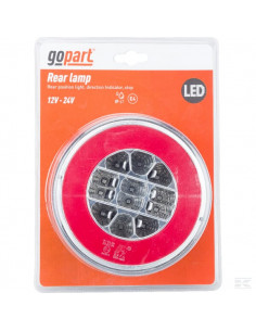 Lampa tylna zespolona LED, okrągła, 12-24V, Ø 140 mm...