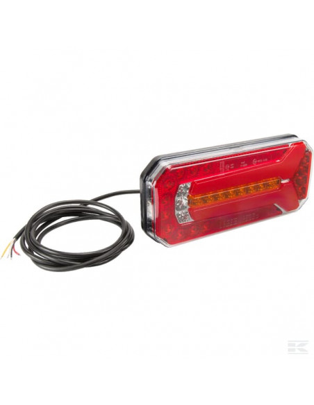 Lampa tylna zespolona LED, prostokątna, 12/24V Kramp LA40053