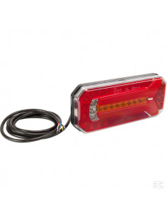 Lampa tylna zespolona LED, prostokątna, 12/24V Kramp LA40051