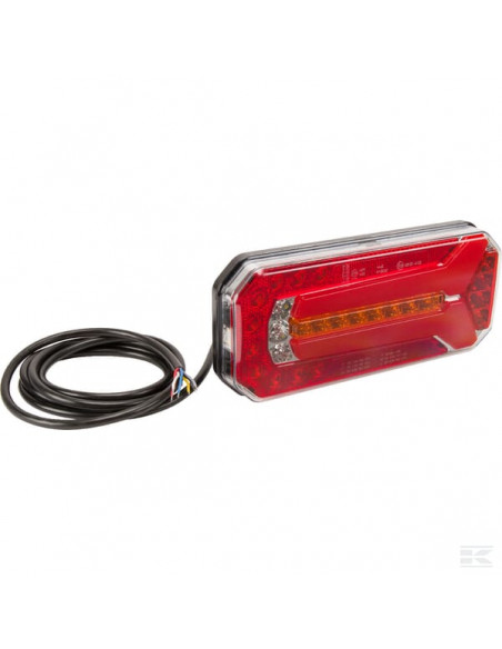 Lampa tylna zespolona LED, prostokątna, 12/24V Kramp LA40051