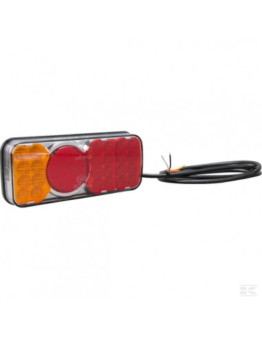 Lampa tylna zespolona LED, prostokątna, 12/24V Kramp LA40029