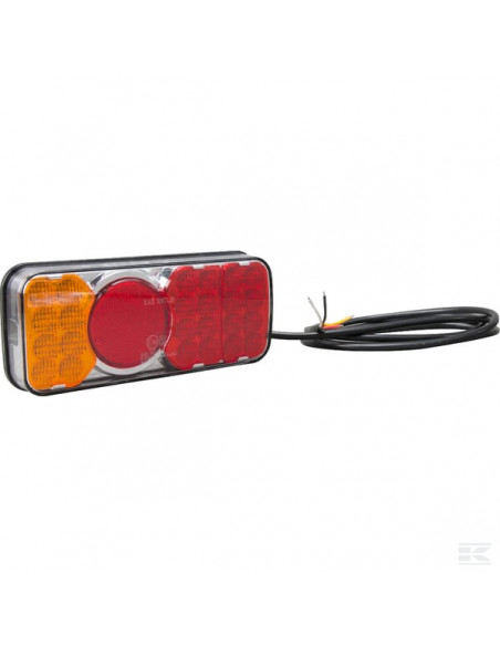 Lampa tylna zespolona LED, prostokątna, 12/24V Kramp LA40029