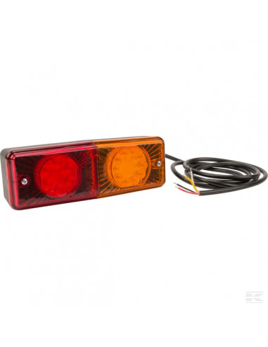 Lampa tylna zespolona LED, prostokątna, 12/24V Kramp LA40015