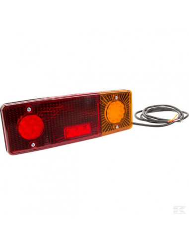 Lampa tylna zespolona LED, prawa, prostokątna, 12/24V Kramp LA40017