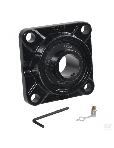 Łożysko z obudową czworokątne, kompletne UCF206