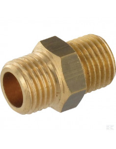 Mosiężna złączka 2xGZ 1" FG2801MS