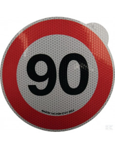 Naklejka 90 km Włochy WB7990IT