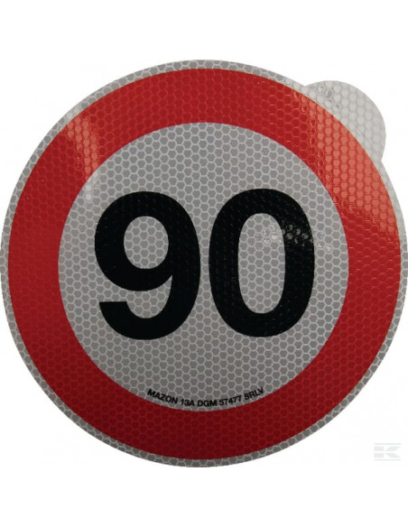 Naklejka 90 km Włochy WB7990IT