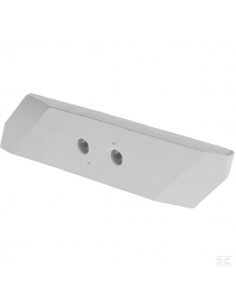 Dłuto lemiesza, prawe 2-otw. 15 mm pasuje do Unia...