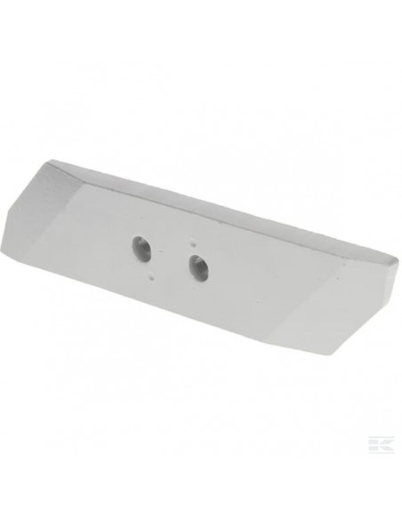 Dłuto lemiesza, prawe 2-otw. 15 mm pasuje do Unia 1067911010N