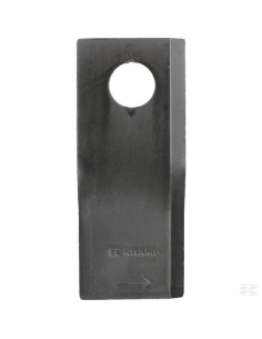 Nożyk kosiarki rotacyjnej lewy 112x48x4 mm otwór Ø 19 mm...
