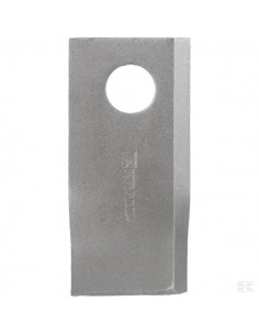 Nożyk kosiarki rotacyjnej lewy 102x48x4 mm otwór Ø 19 mm...