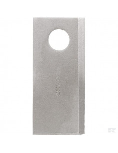 Nożyk kosiarki rotacyjnej lewy 107x48x4 mm otwór Ø 18.50...