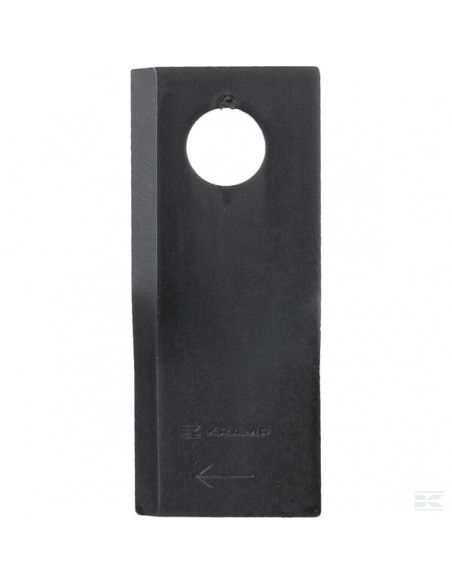 Nożyk kosiarki rotacyjnej prawy 112x48x4 mm otwór Ø 19 mm okrągły pasuje do Fella/Krone 25 szt. 134308KR