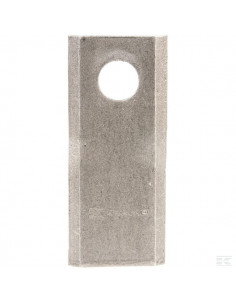 Nożyk kosiarki rotacyjnej lewy 107x45x4 mm otwór Ø 18.25...