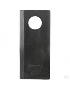 Nożyk kosiarki rotacyjnej prawy 112x49x4 mm otwór Ø 21 mm...