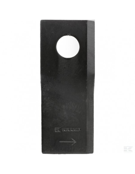 Nożyk kosiarki rotacyjnej lewy 115x48x4 mm otwór Ø 19 mm okrągły pasuje do Claas 25 szt. 0009520430KR