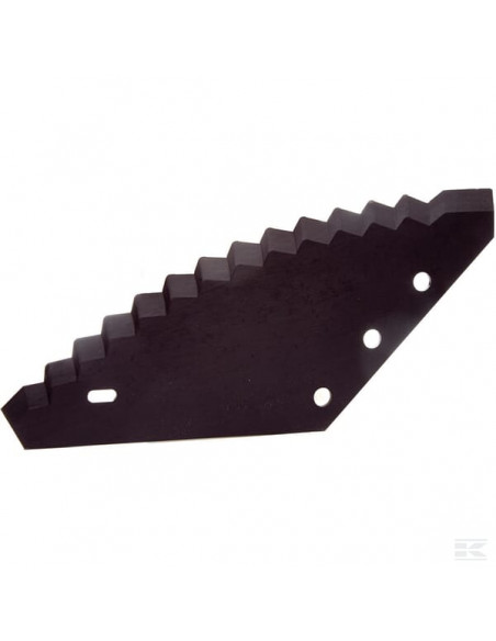 Nóż paszowozu 528x274x6 mm Ø 19.5 mm z węglikiem FM01134C