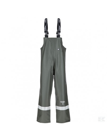 Ogrodniczki wodoodporne, roz. XL EU: 56, zielony Protect Kramp KW3182225056