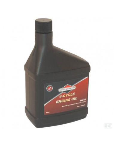 Olej silnikowy, 600 ml mineralny, SAE 30W Briggs & Stratton 100005E